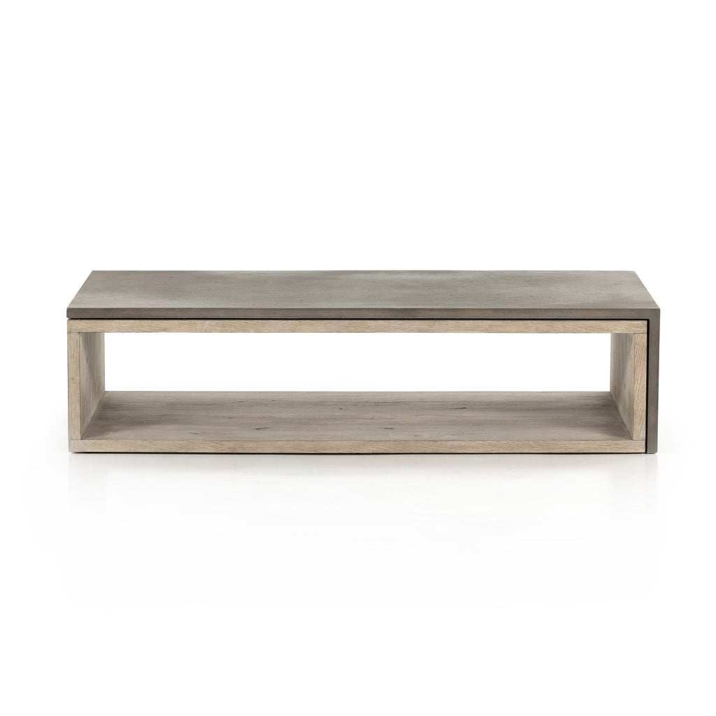 Faro Coffee Table - Dark Grey Concrete