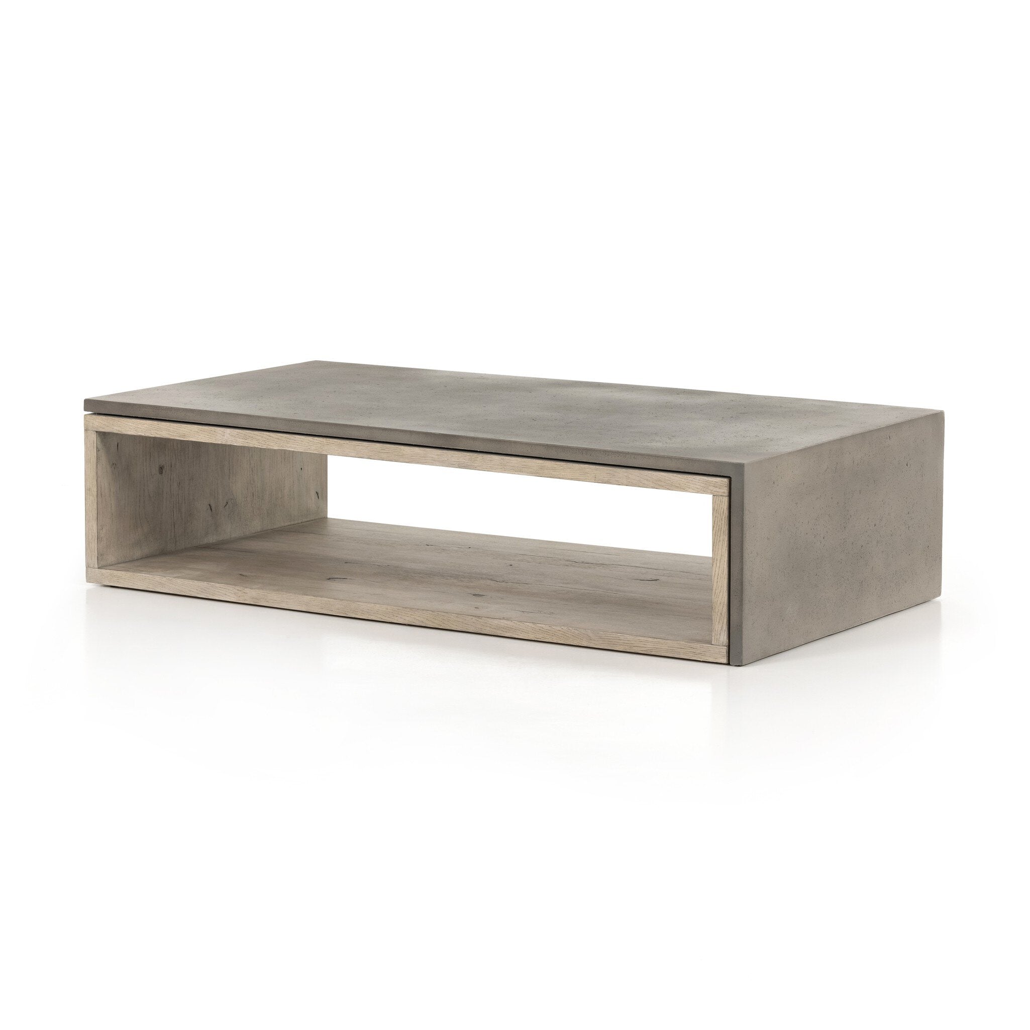 Faro Coffee Table - Dark Grey Concrete