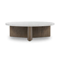 Toli Coffee Table - Italian White Marble