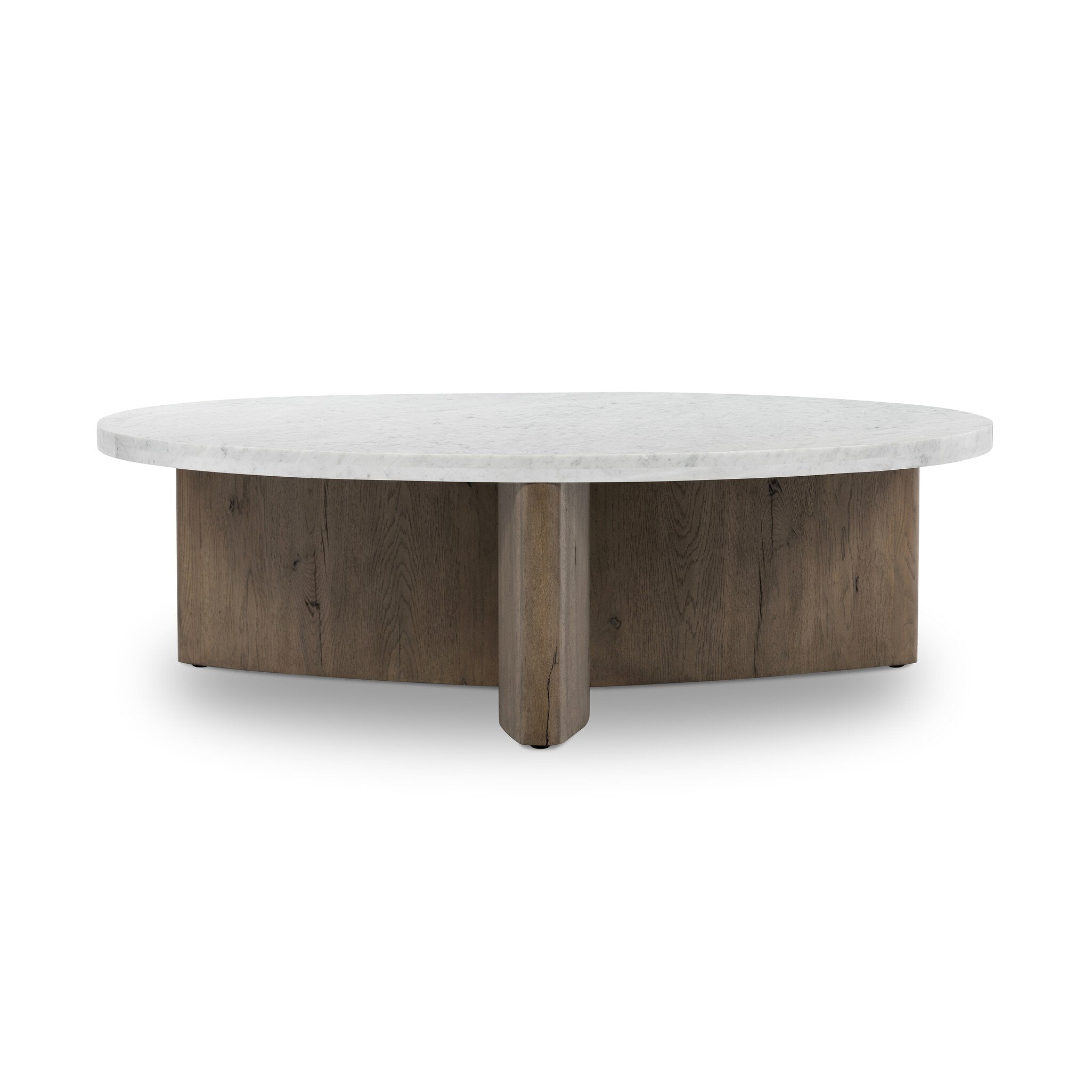 Toli Coffee Table - Italian White Marble
