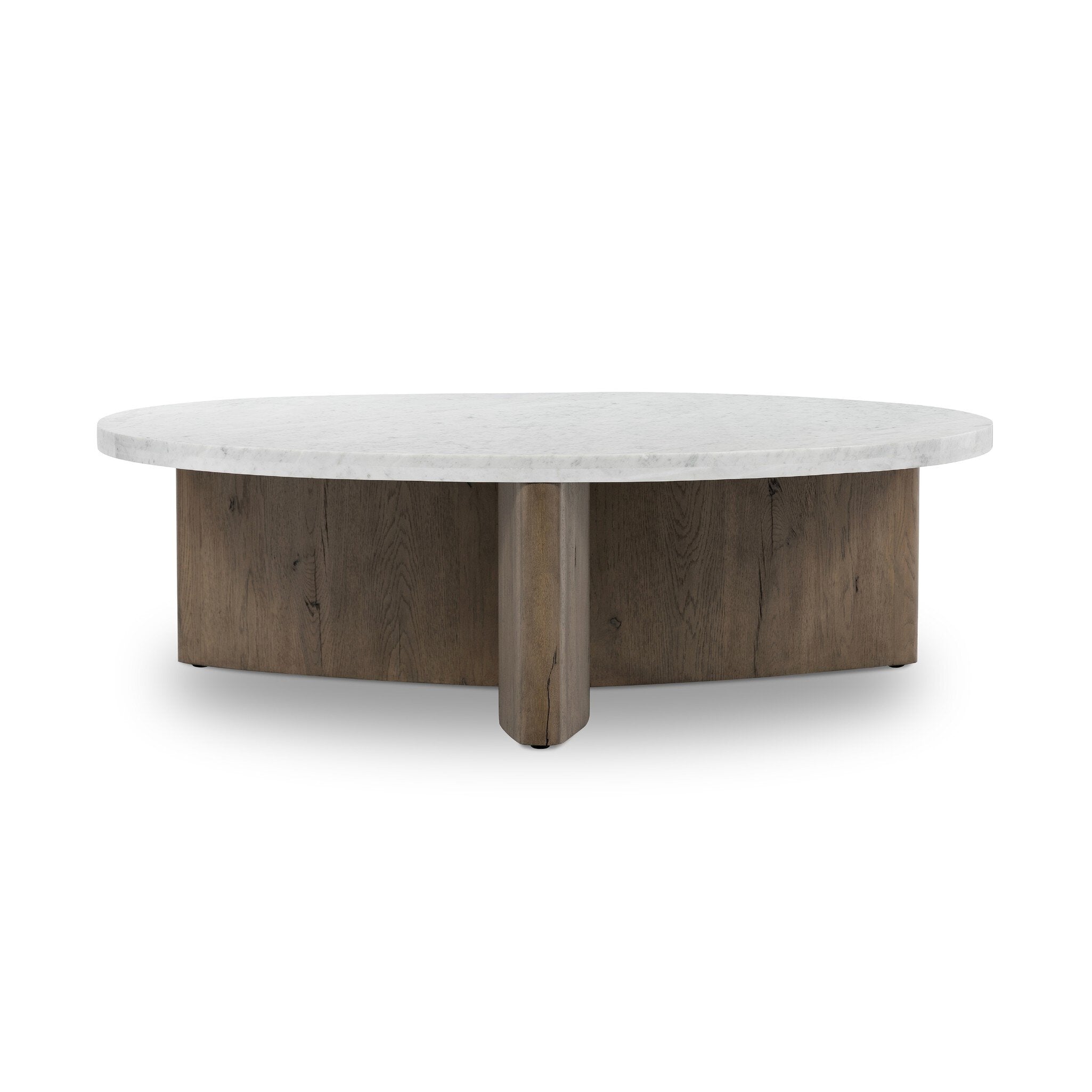 Toli Coffee Table - Italian White Marble