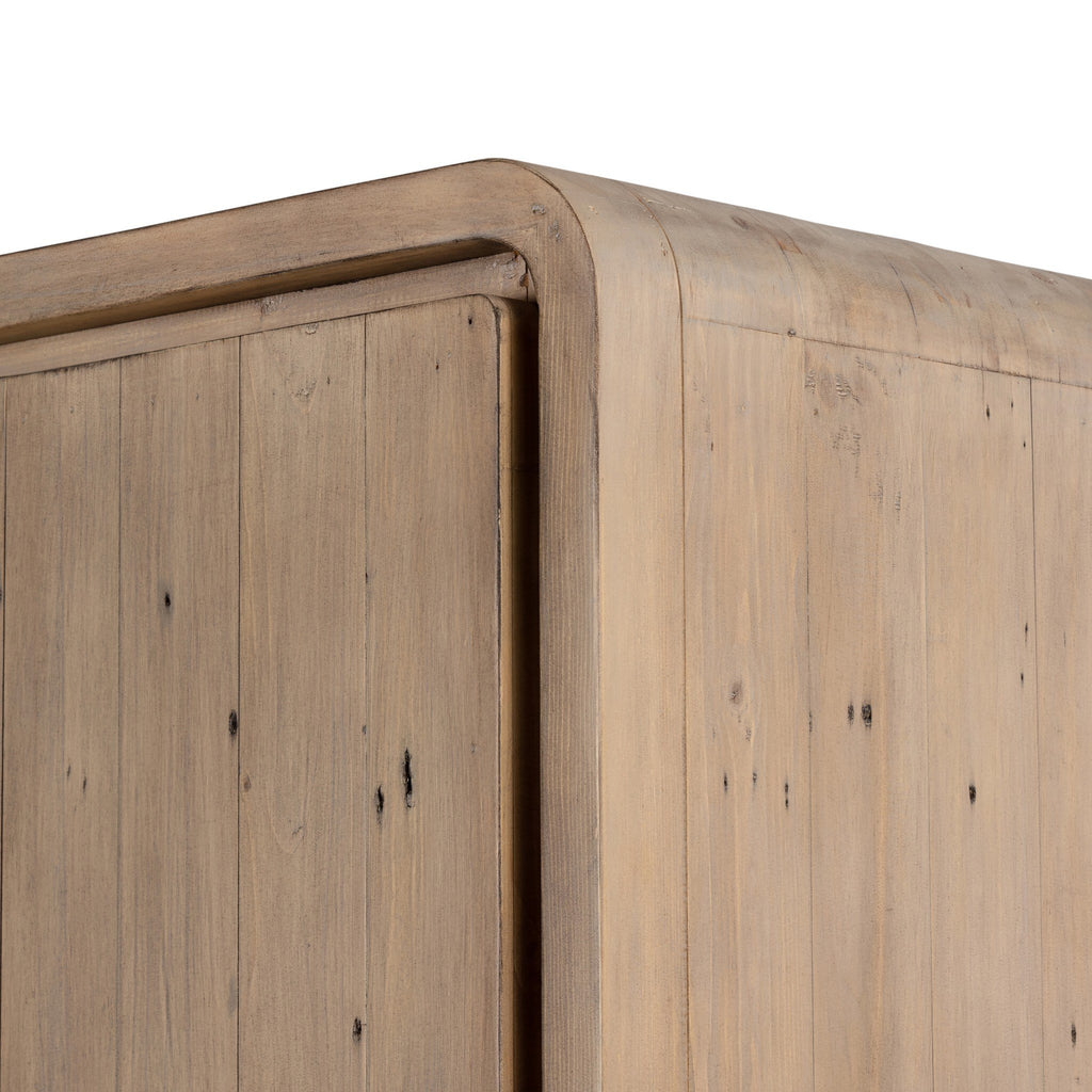 Everson Cabinet - Scrubbed Teak