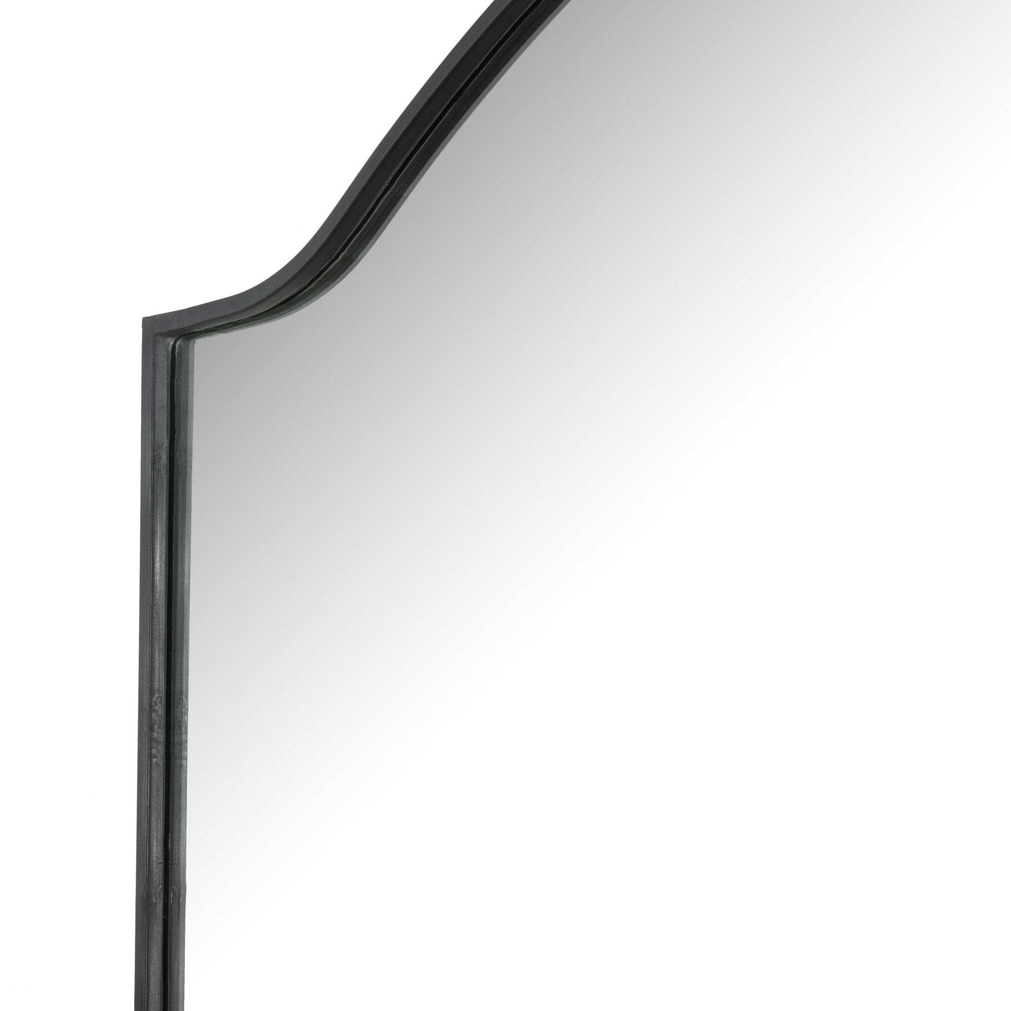 Jacques Floor Mirror - Gunmetal