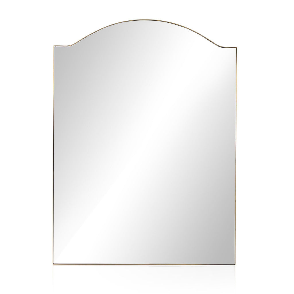 Jacques Floor Mirror - Antique Brass