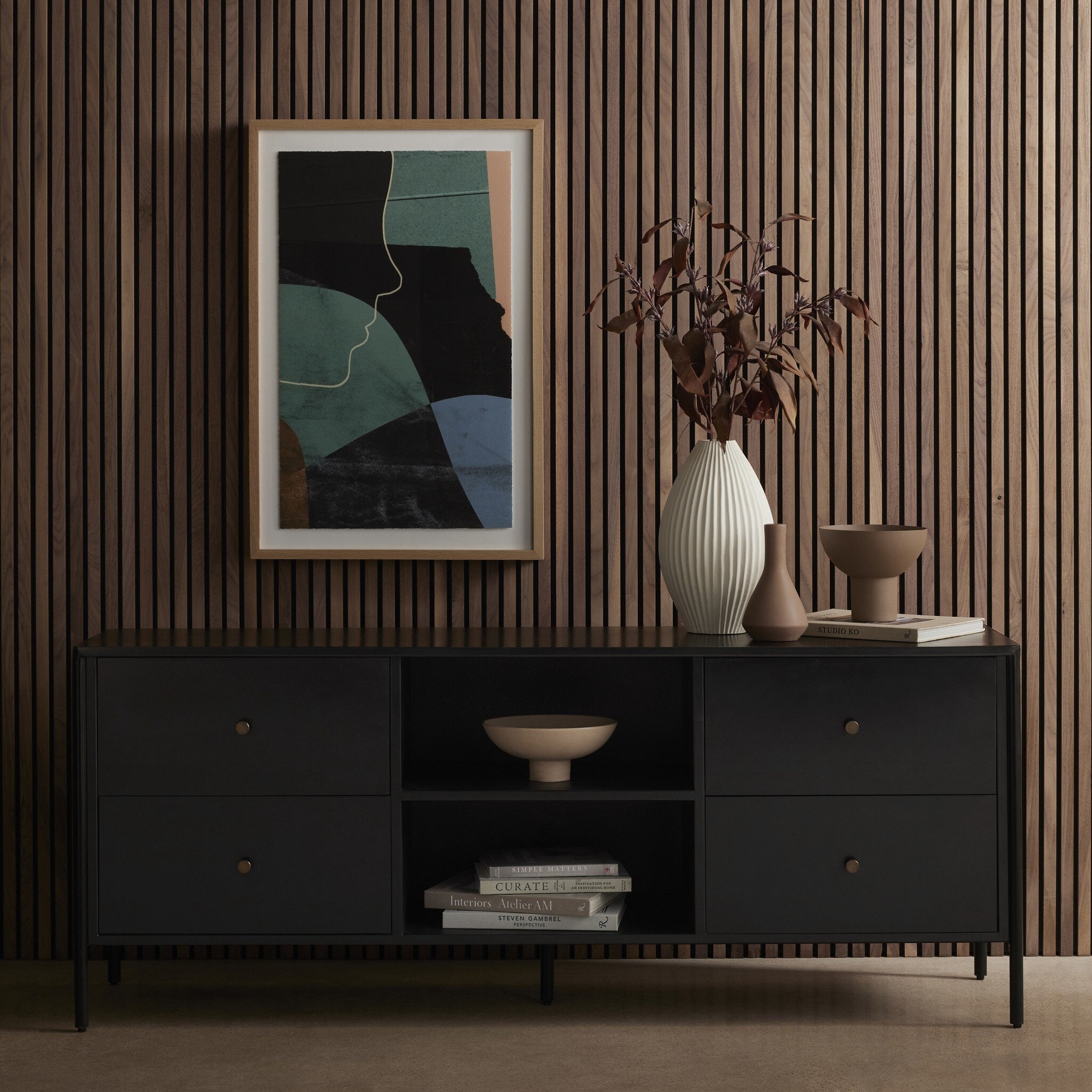 Soto Media Console - Black