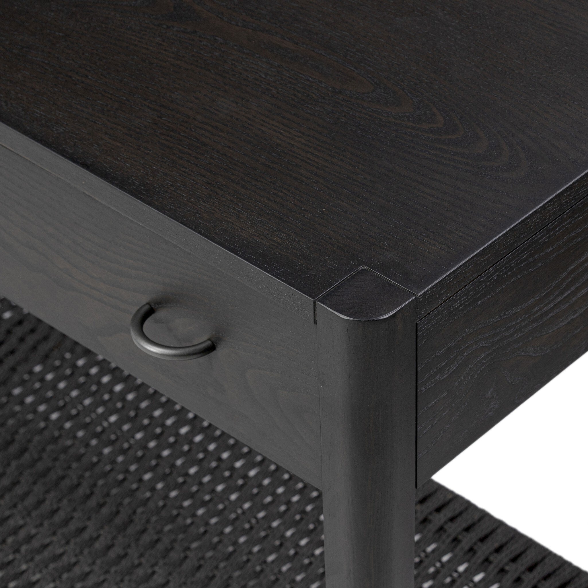Zuma Console - Smoked Black Ash Veneer