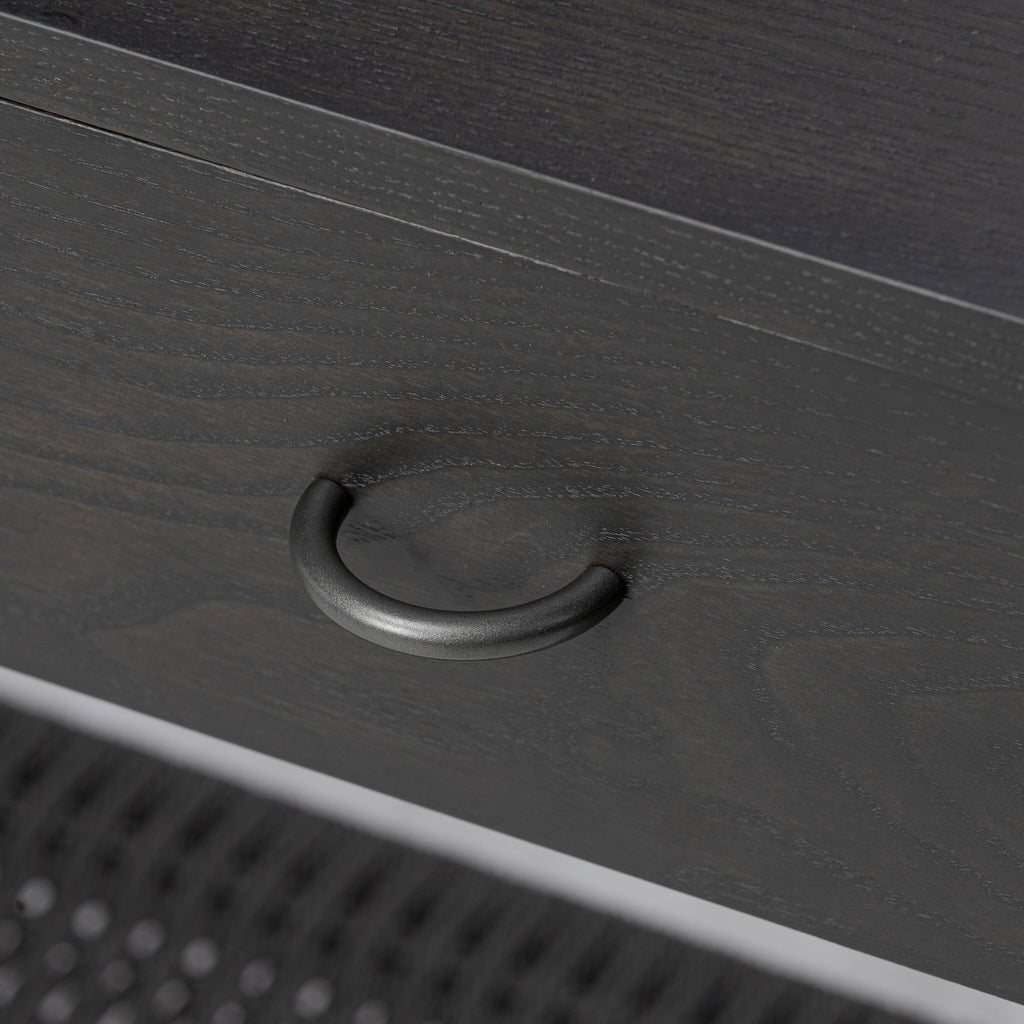 Zuma Console - Smoked Black Ash Veneer