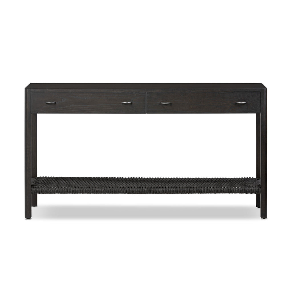 Zuma Console - Smoked Black Ash Veneer