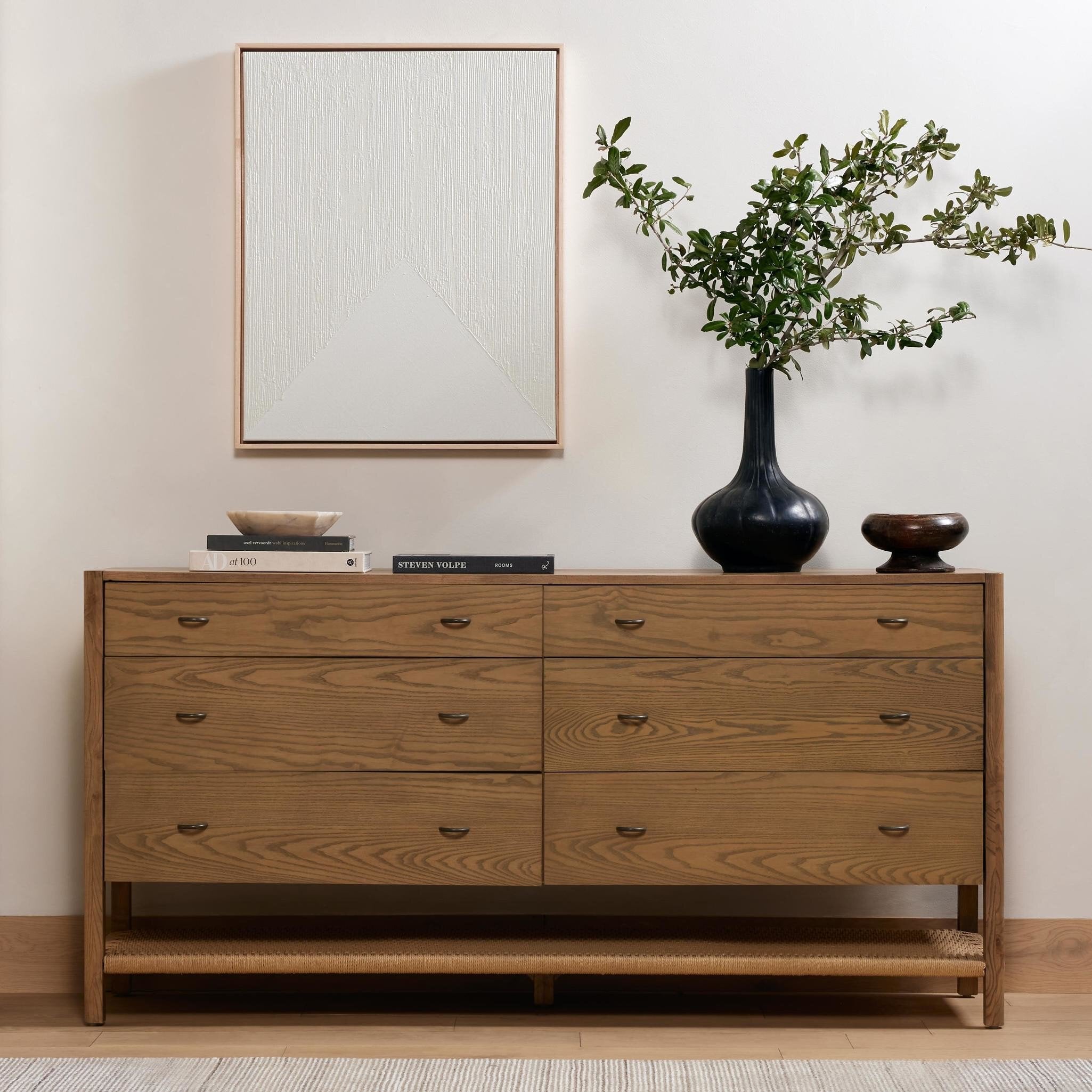 Zuma 6 Drawer Dresser - Dune Ash Veneer