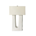 Cuit Table Lamp - Matte White Porcelain Ceramic