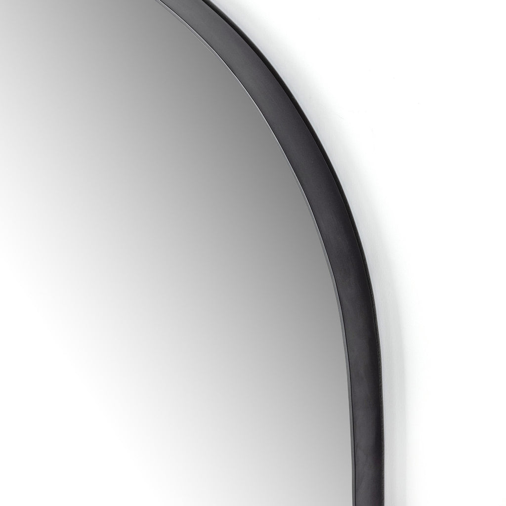 Georgina Wide Mirror - Iron Matte Black