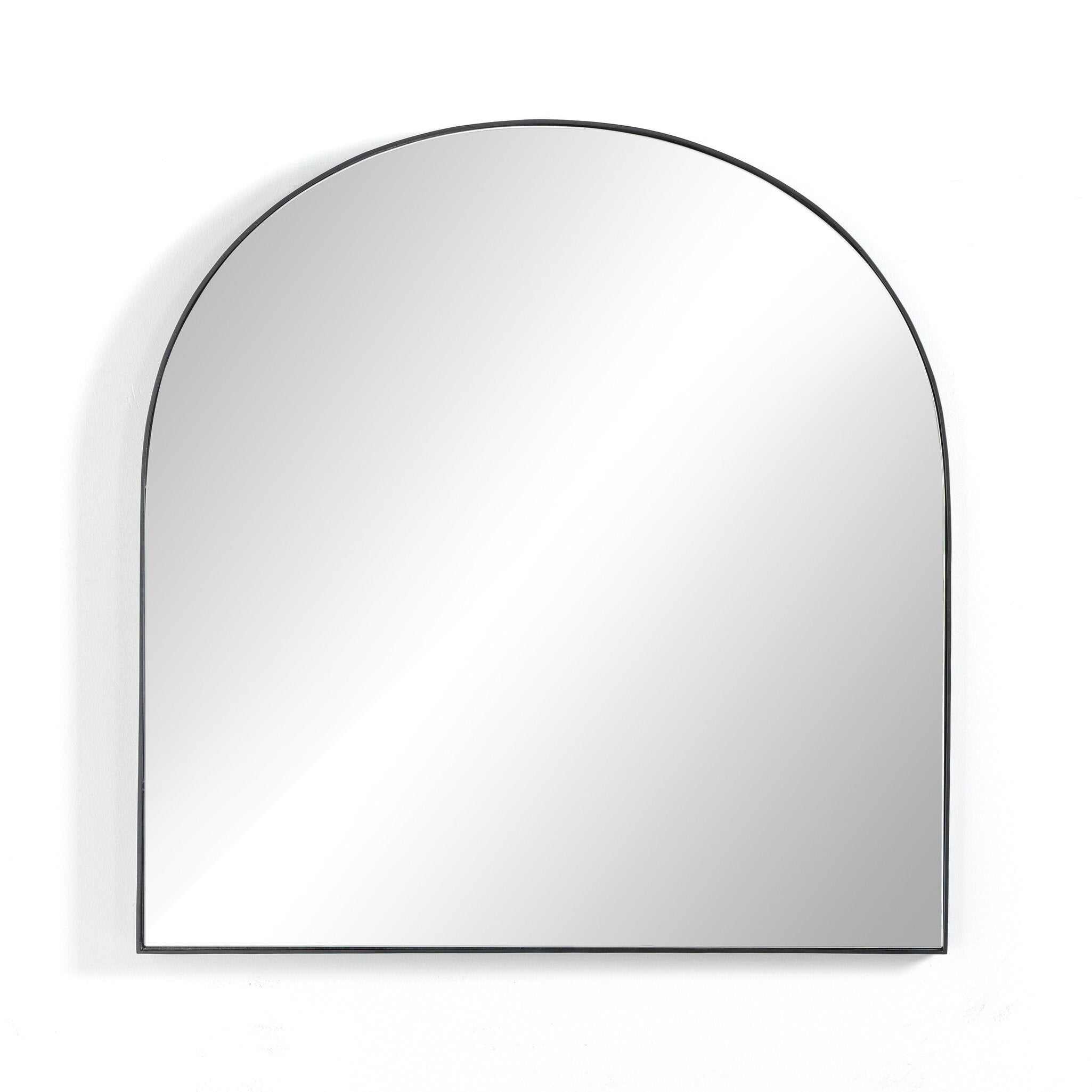 Georgina Wide Mirror - Iron Matte Black