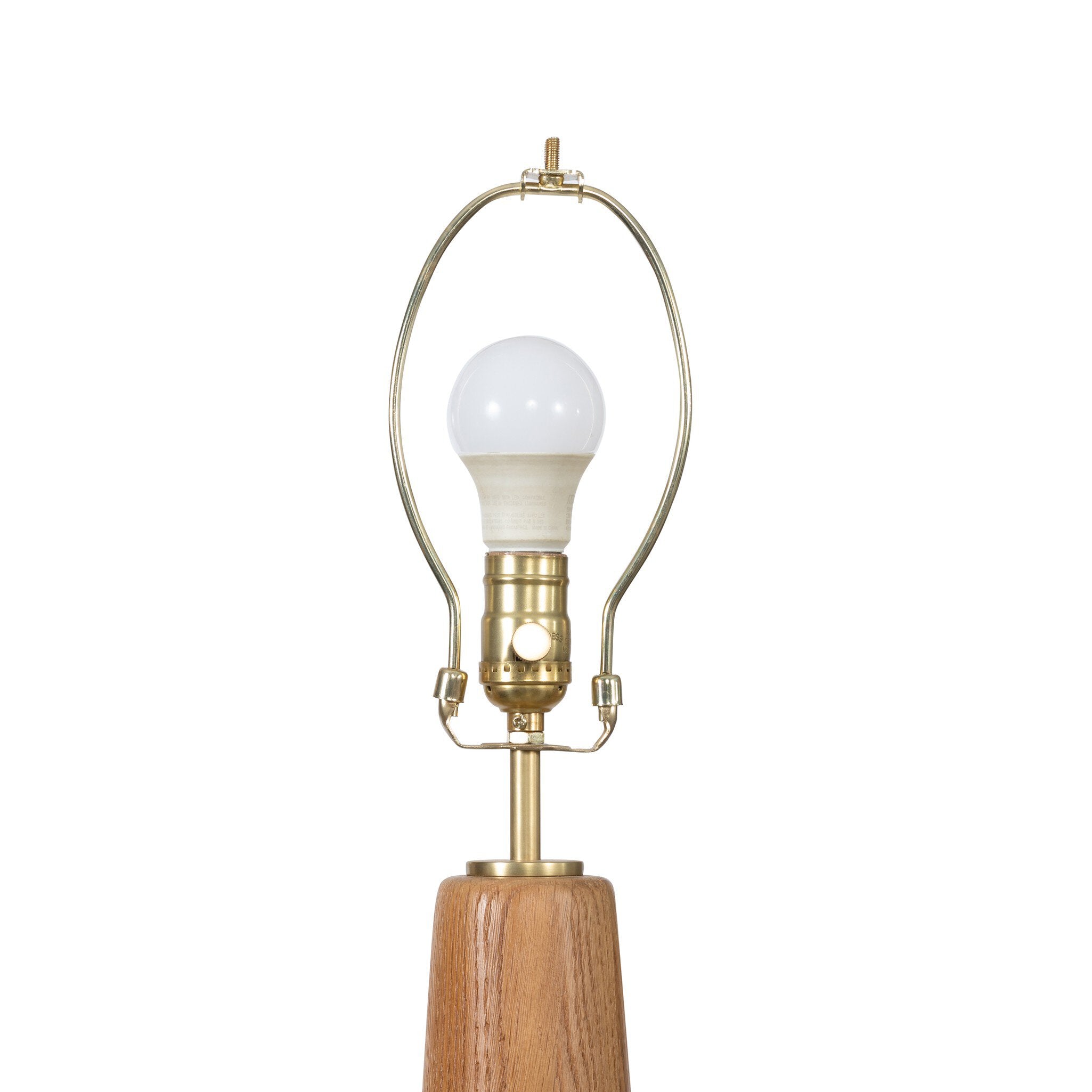 Nora Floor Lamp - Light Oak