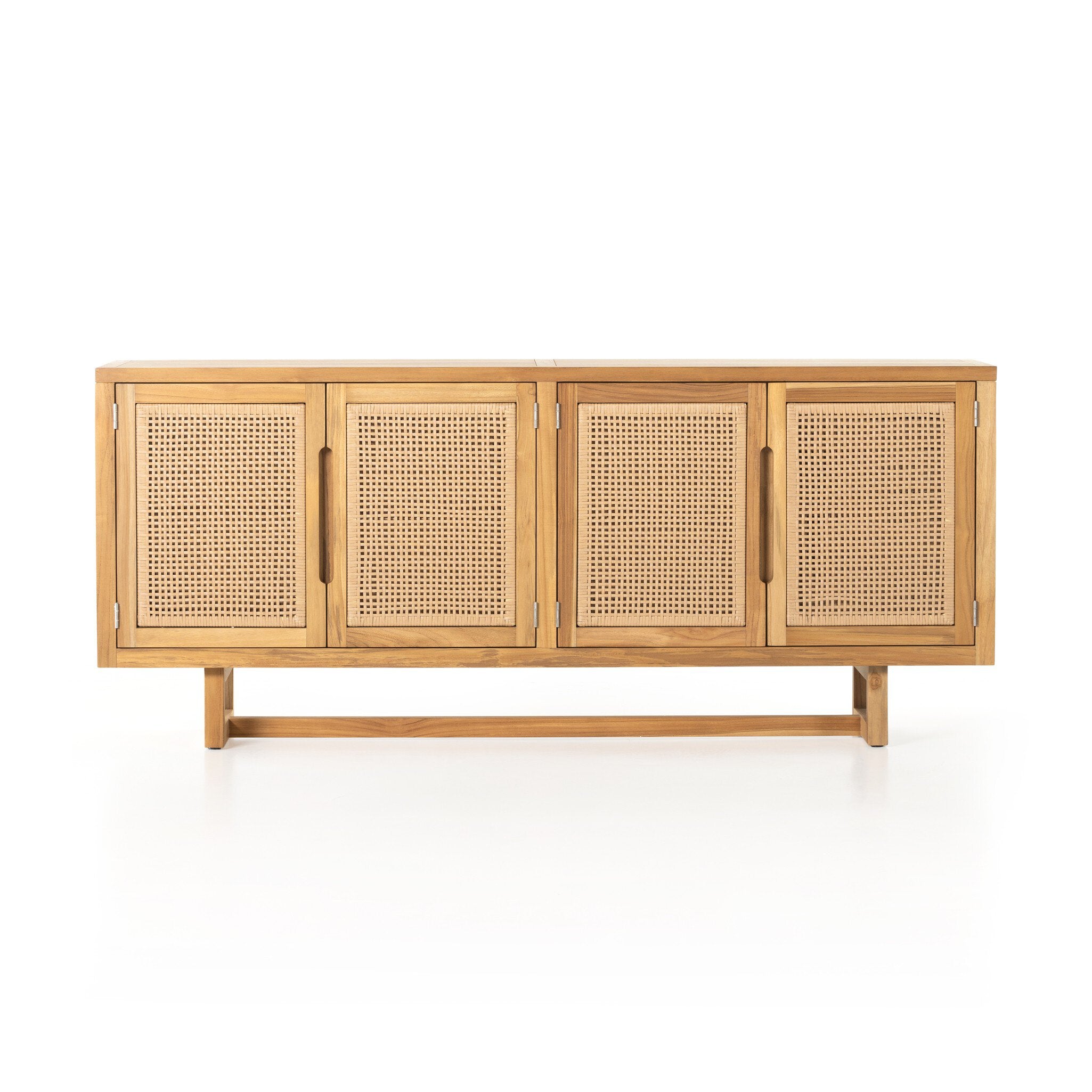 Merit Outdoor Sideboard - Natural Teak-FSC