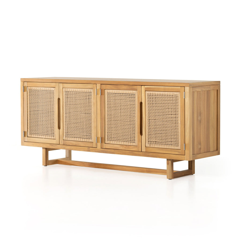 Merit Outdoor Sideboard - Natural Teak-FSC