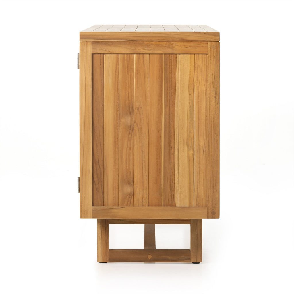 Merit Outdoor Sideboard - Natural Teak-FSC