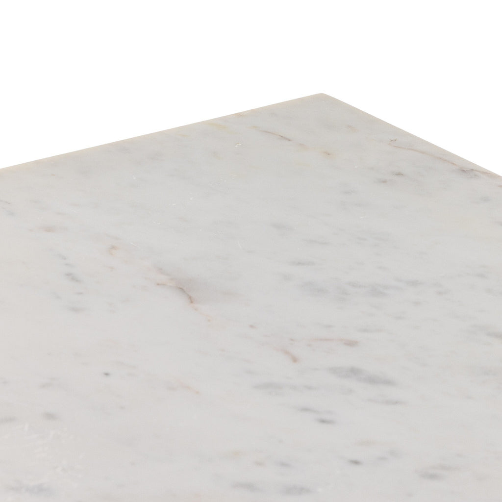 Indira Kitchen Island - White Marble