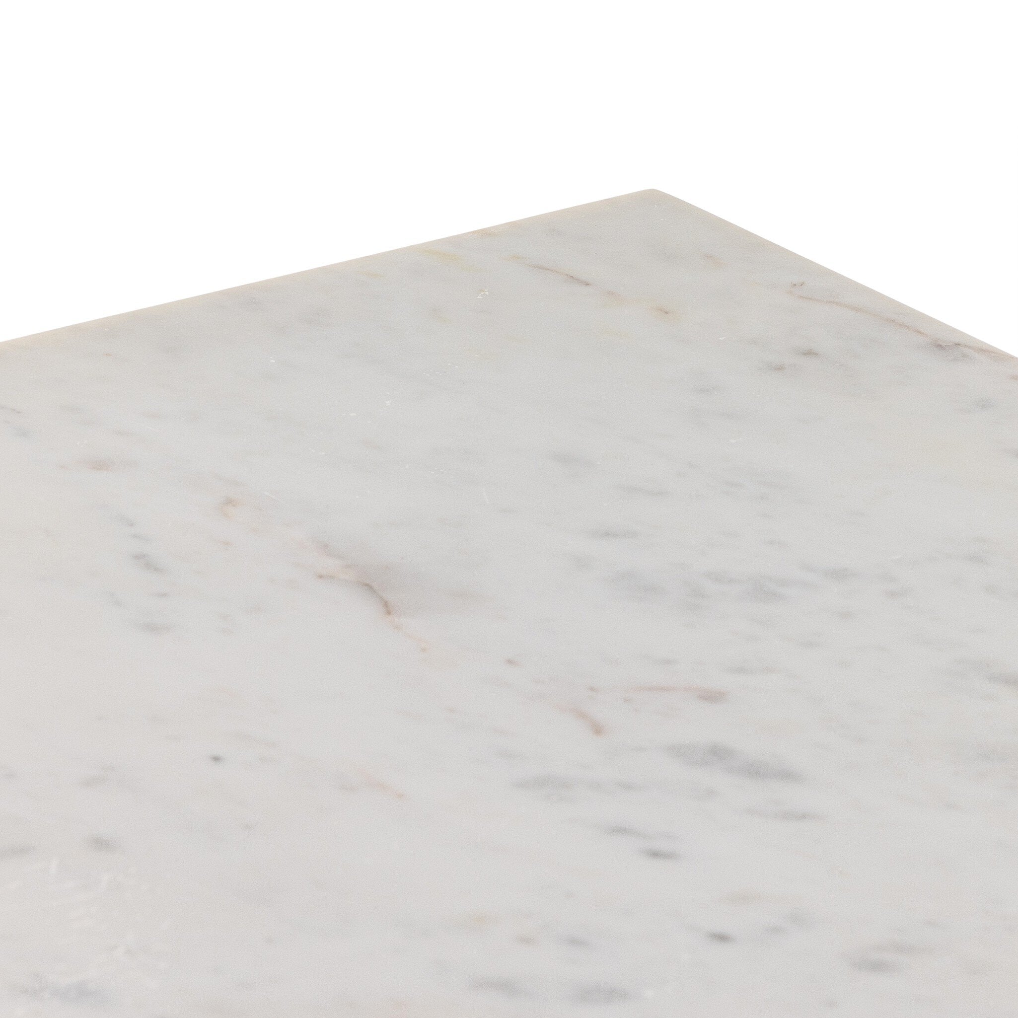 Indira Kitchen Island - White Marble