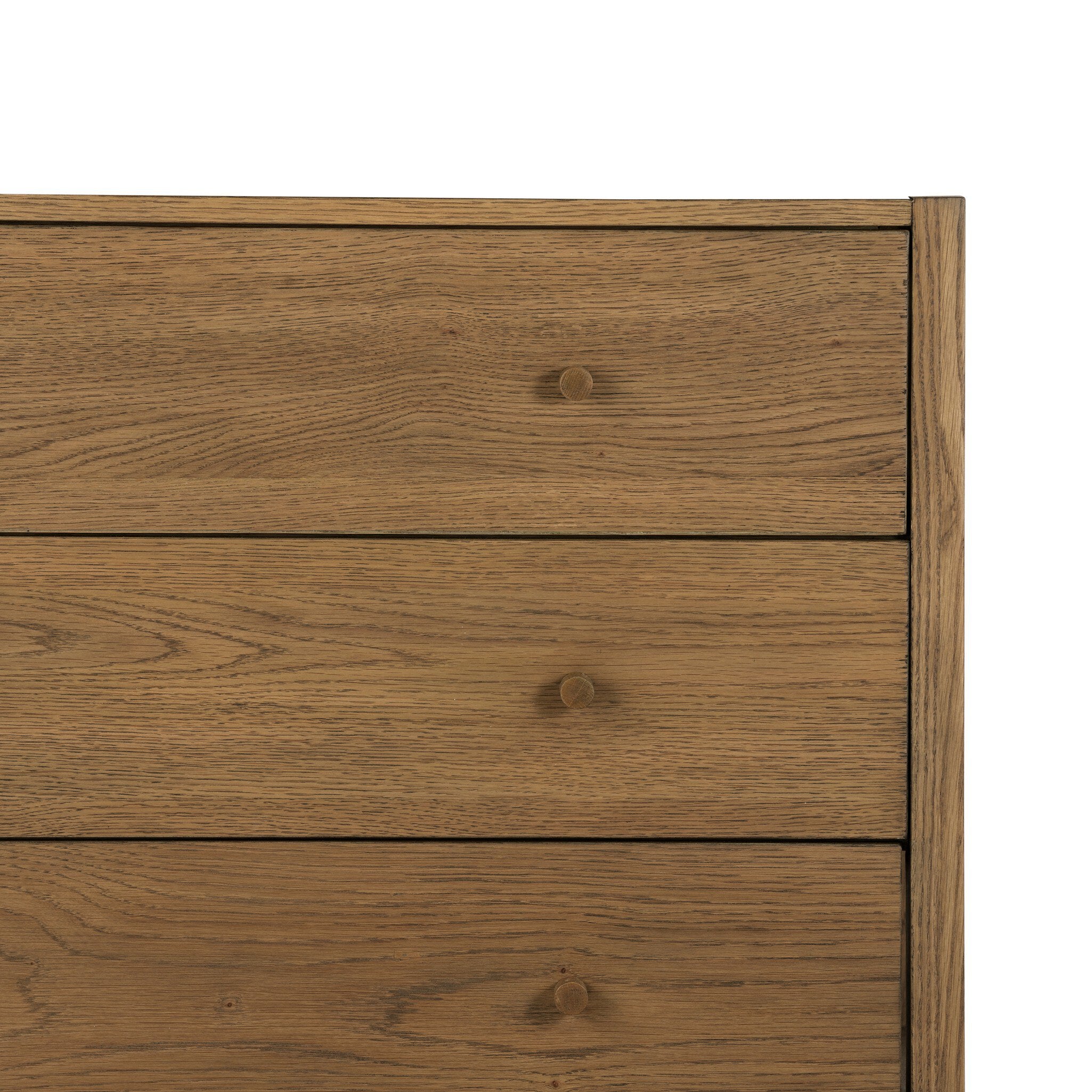 Meadow 5 Drawer Dresser - Tawny Oak Veneer