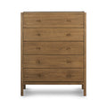 Meadow 5 Drawer Dresser - Tawny Oak Veneer