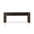 Abaso Console Table - Ebony Rustic Wormwood Oak