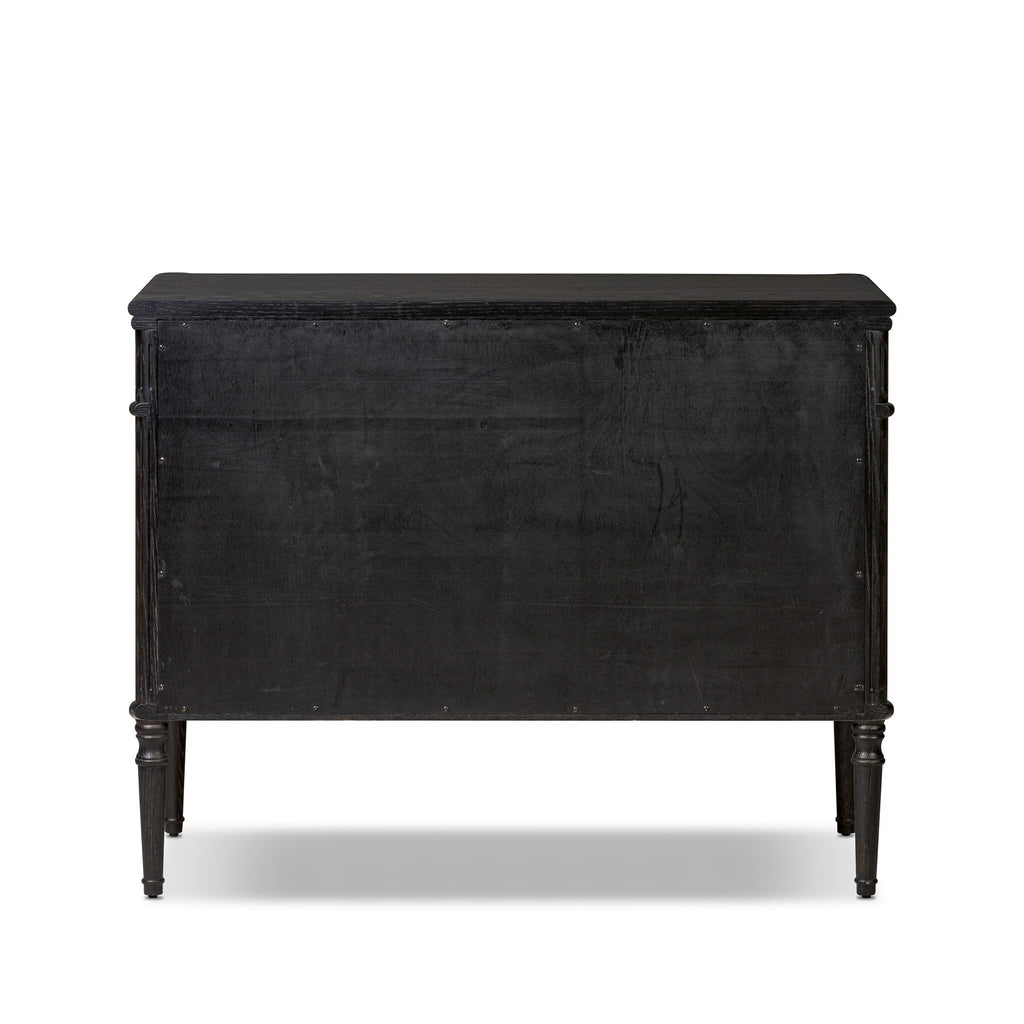 Toulouse Chest - Distressed Black