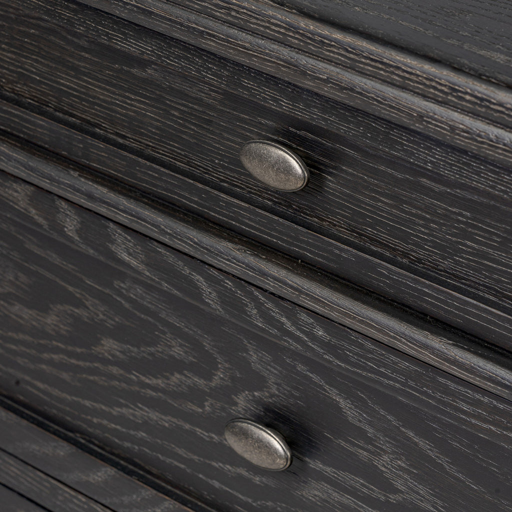Toulouse Chest - Distressed Black