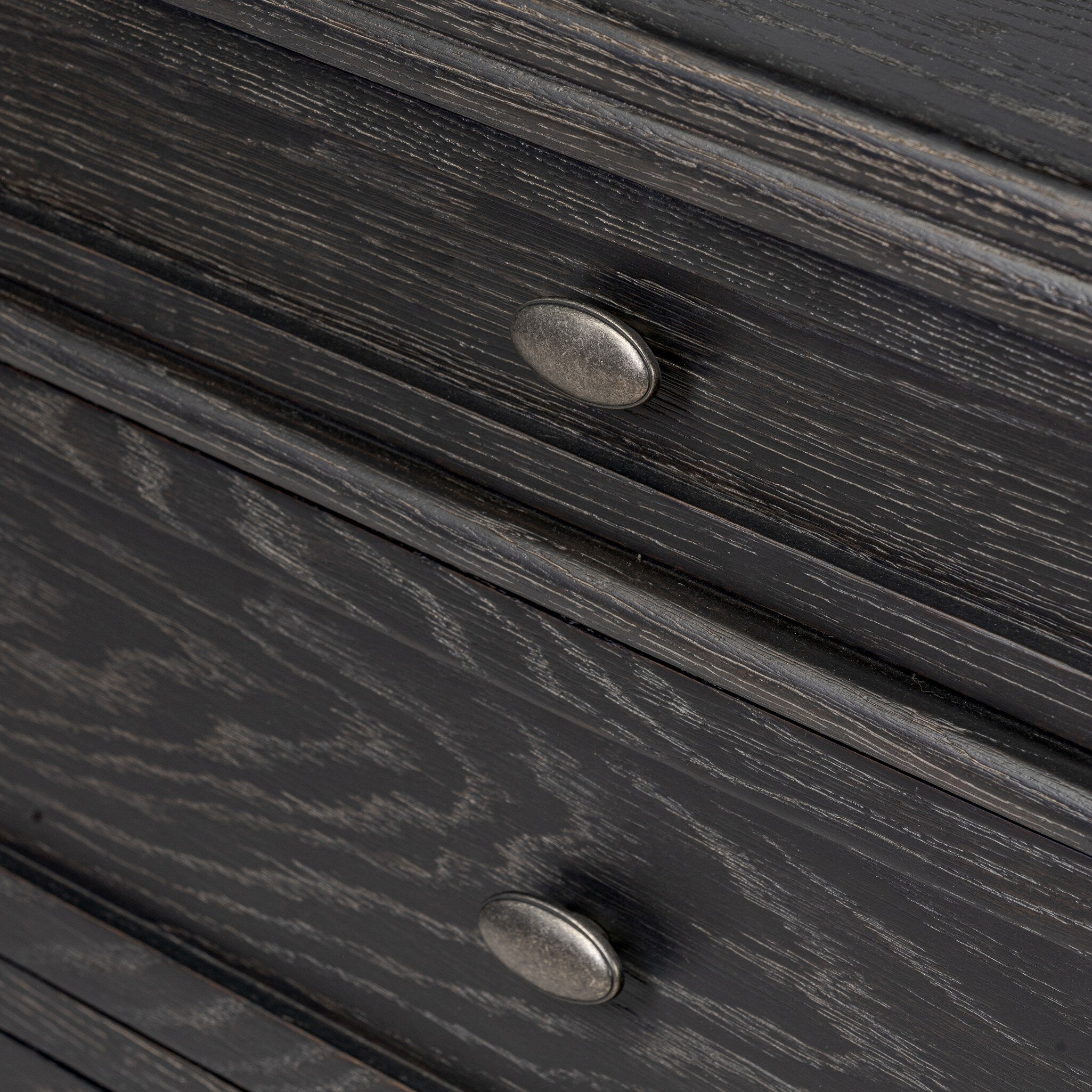 Toulouse Chest - Distressed Black