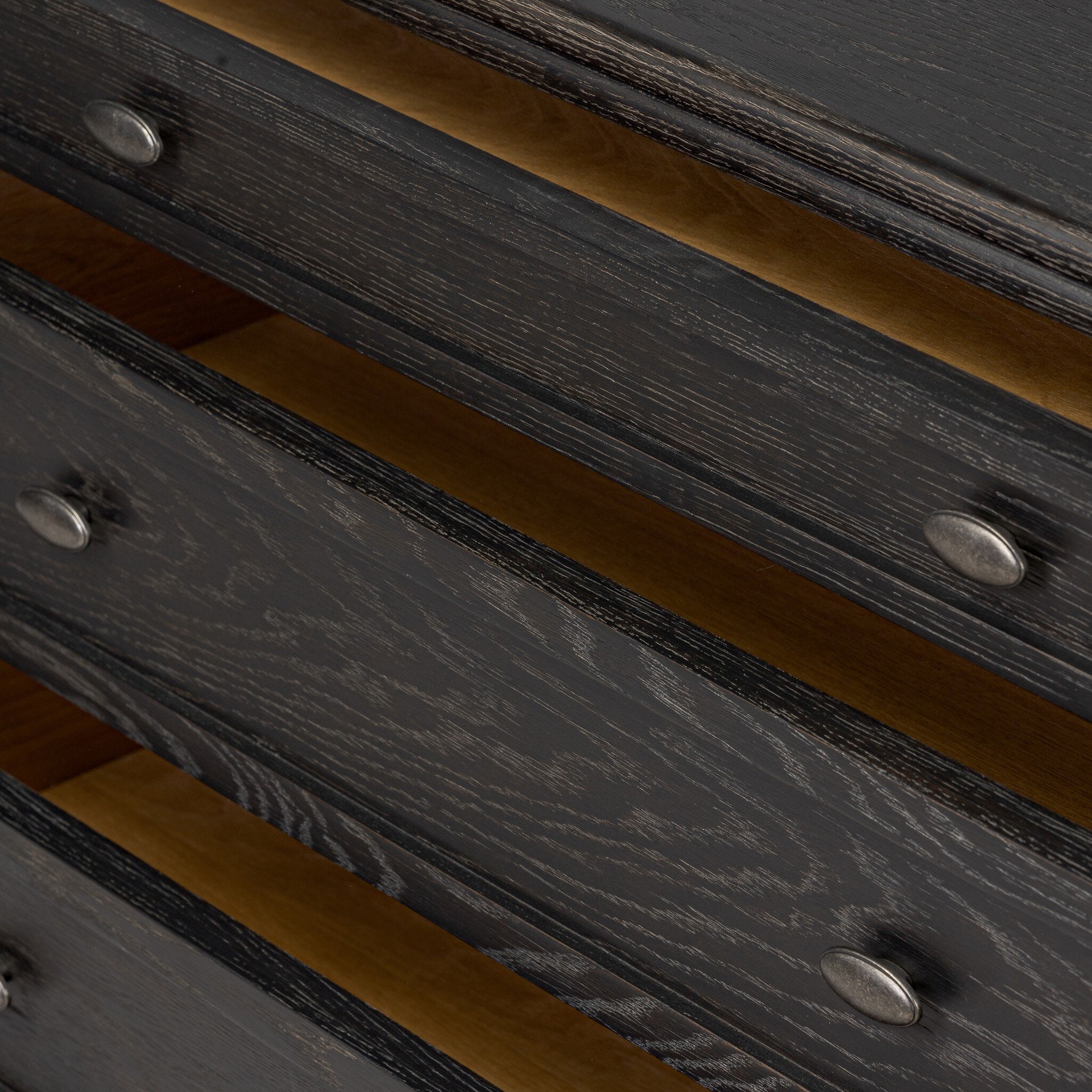 Toulouse Chest - Distressed Black