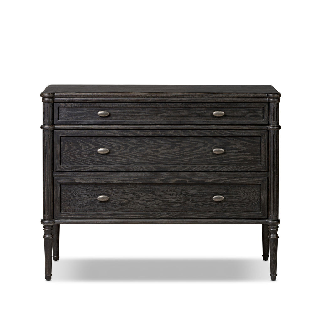 Toulouse Chest - Distressed Black