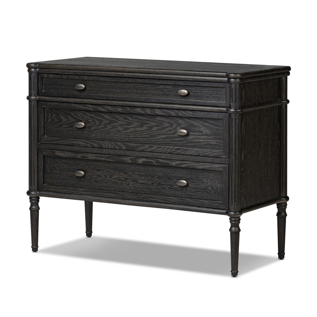 Toulouse Chest - Distressed Black