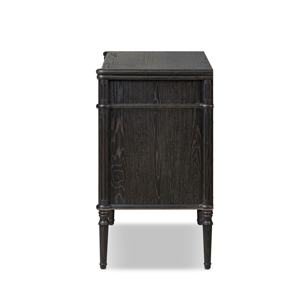 Toulouse Chest - Distressed Black