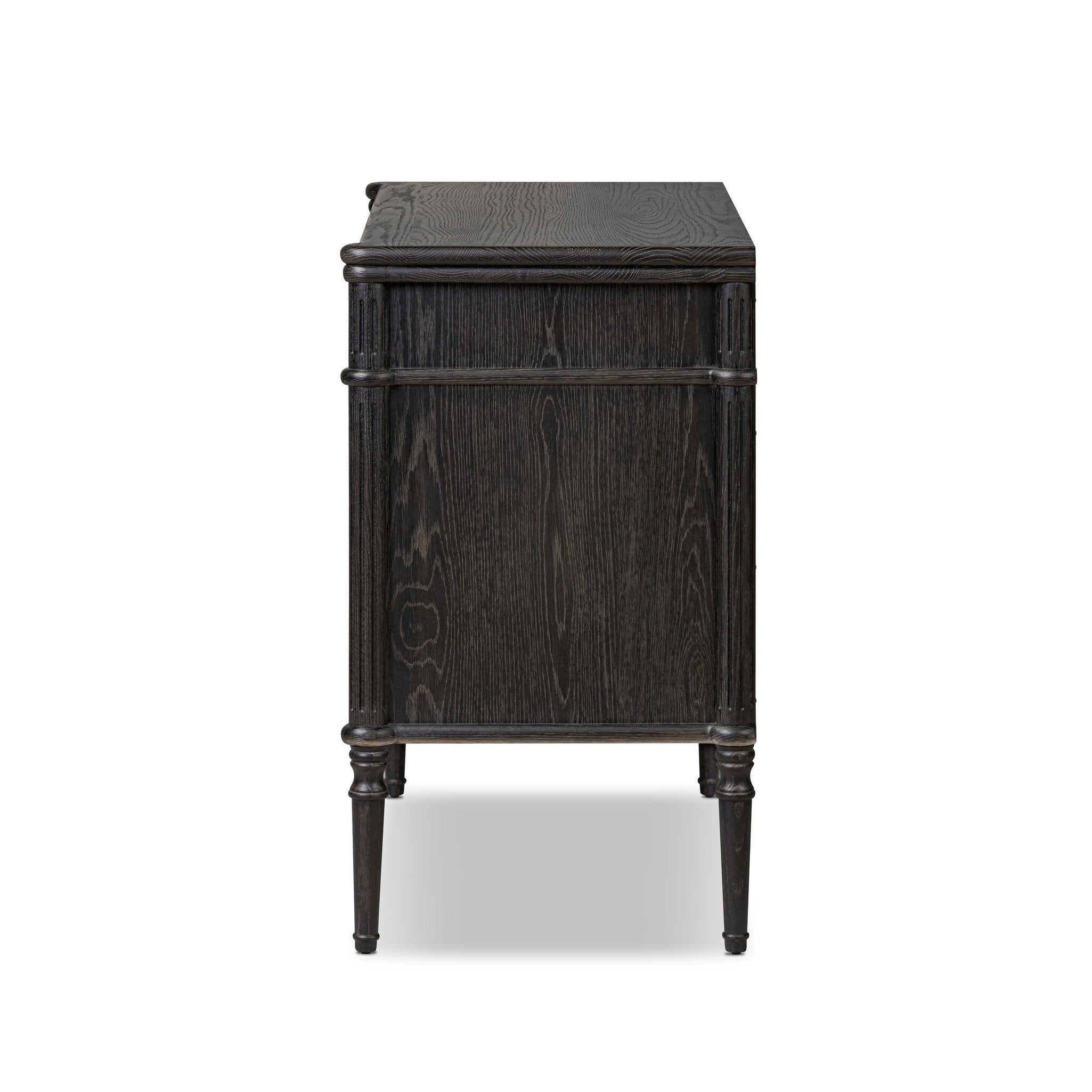 Toulouse Chest - Distressed Black