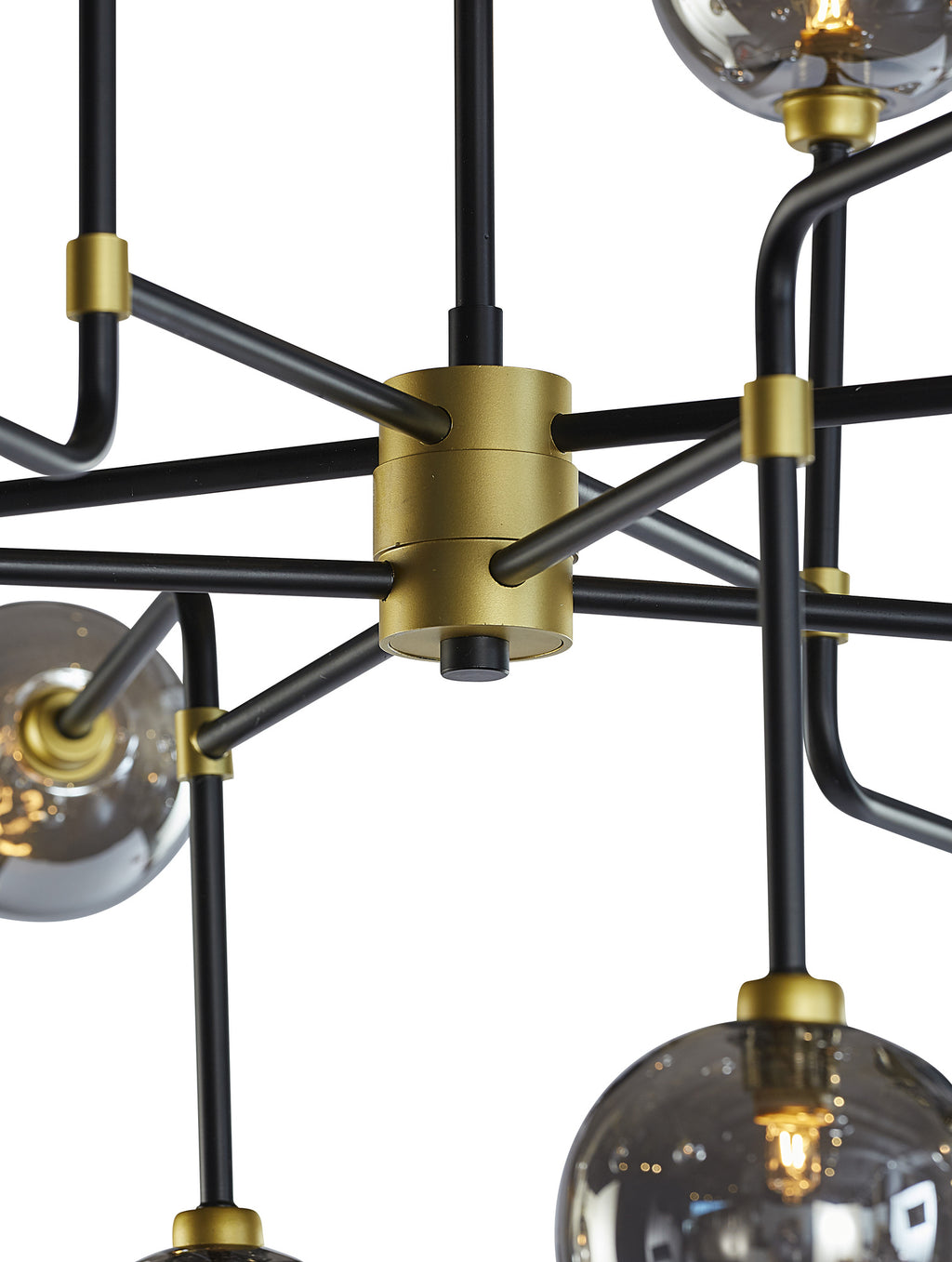 Deimos Chandelier - Large - Smoke Grey