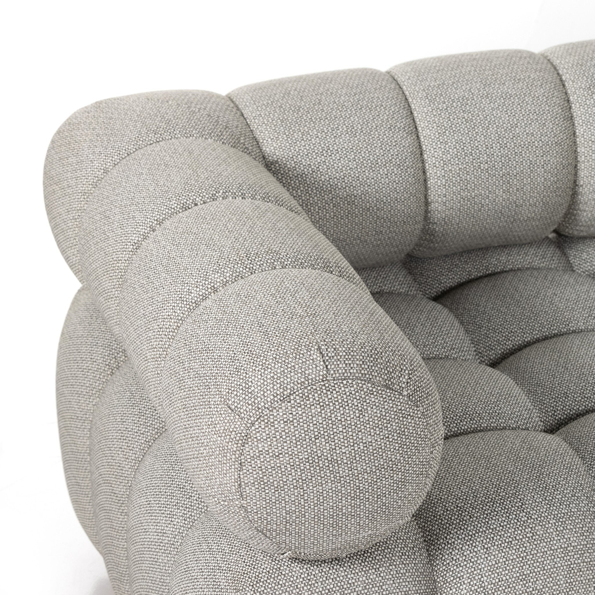 Roma Outdoor 5-Piece Sectional - Faye Ash