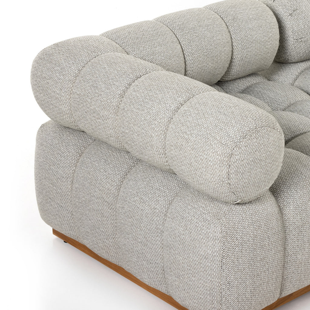 Roma Outdoor 5-Piece Sectional - Faye Ash