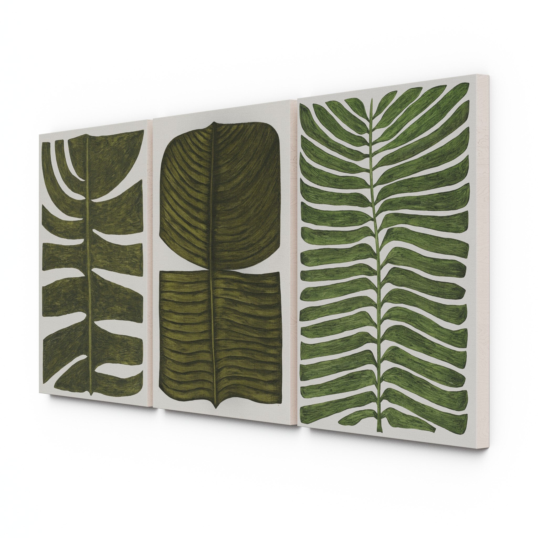 Botanic Triptych by Marianne Hendriks - Maple Box