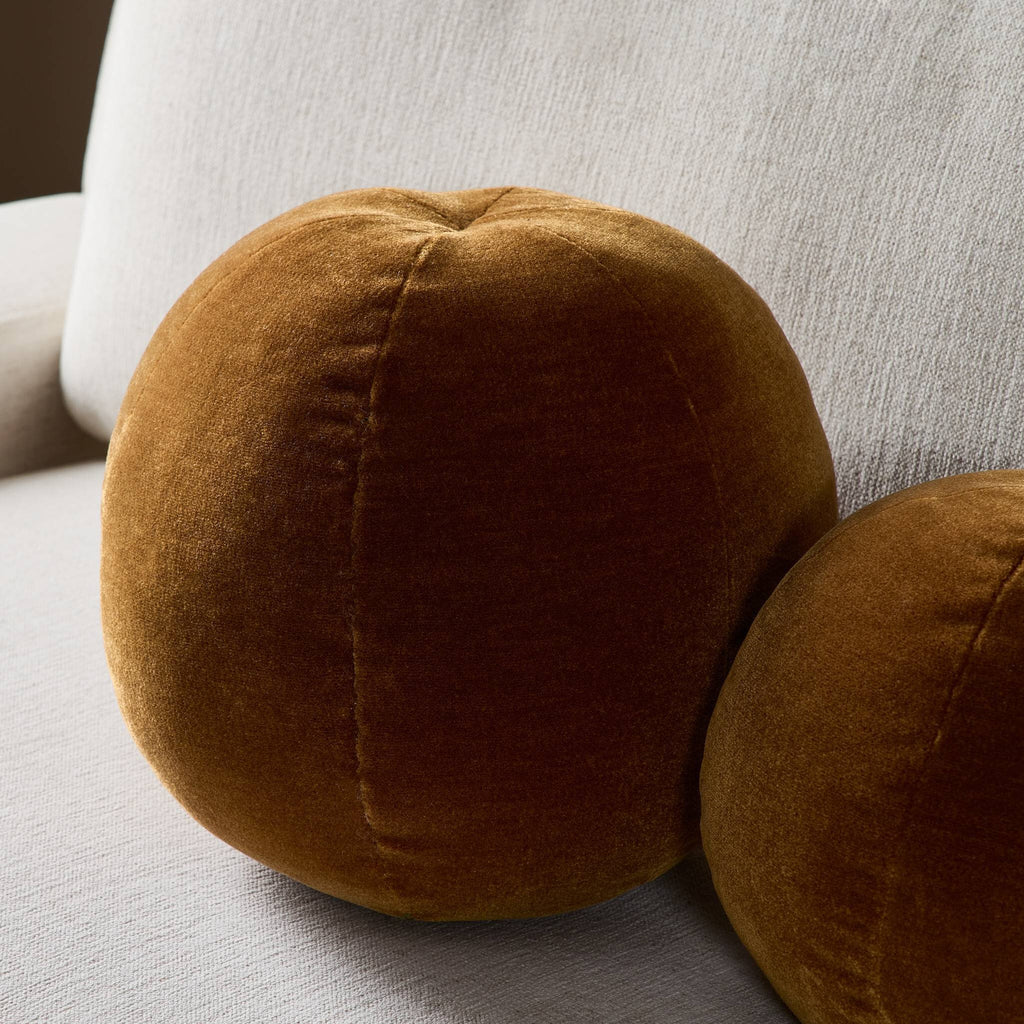 Balle Pillow, Set Of 2 - Monte Tobacco