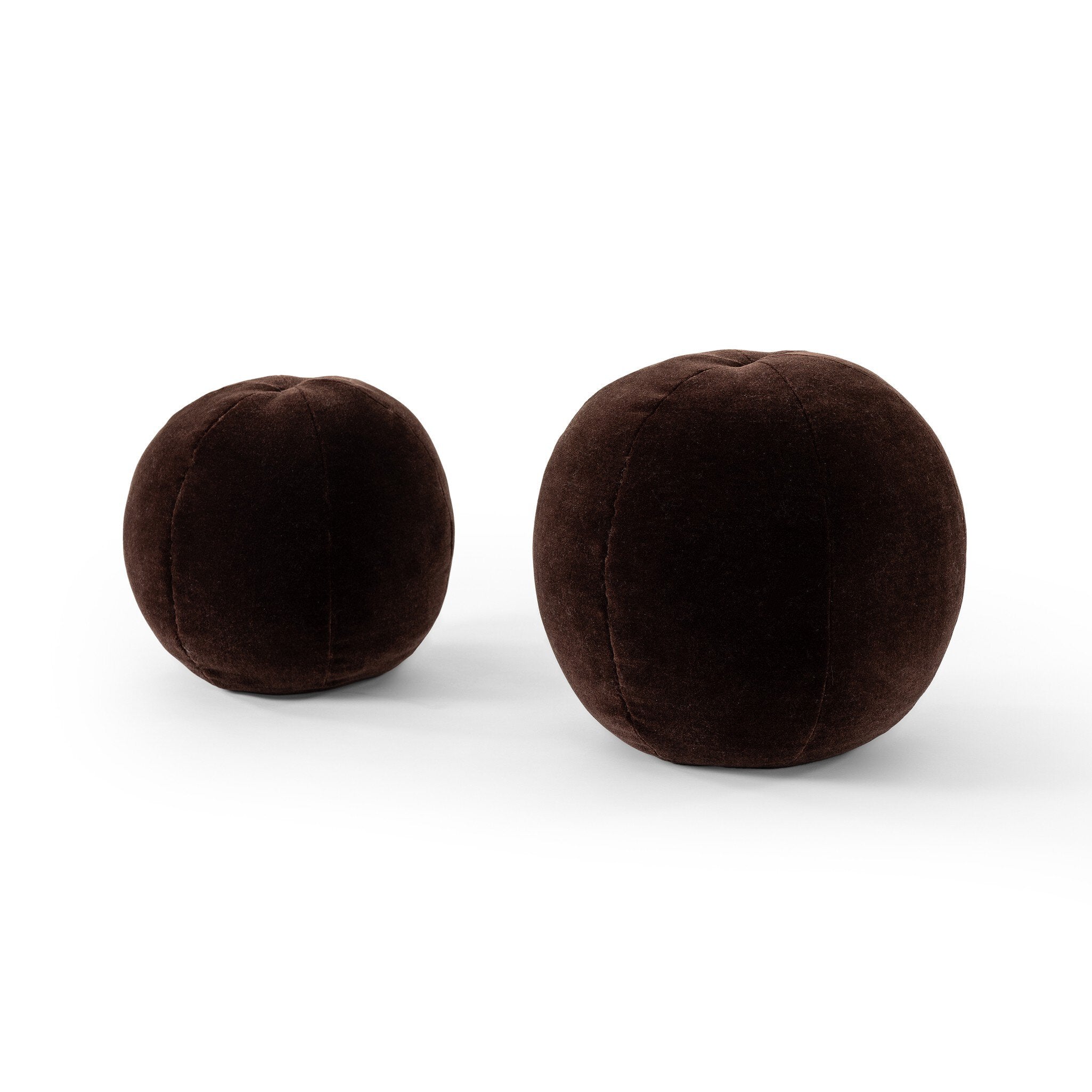 Balle Pillow, Set Of 2 - Monte Chocolate