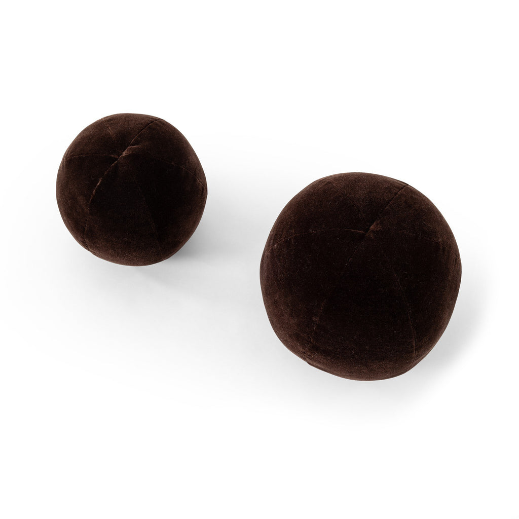 Balle Pillow, Set Of 2 - Monte Chocolate