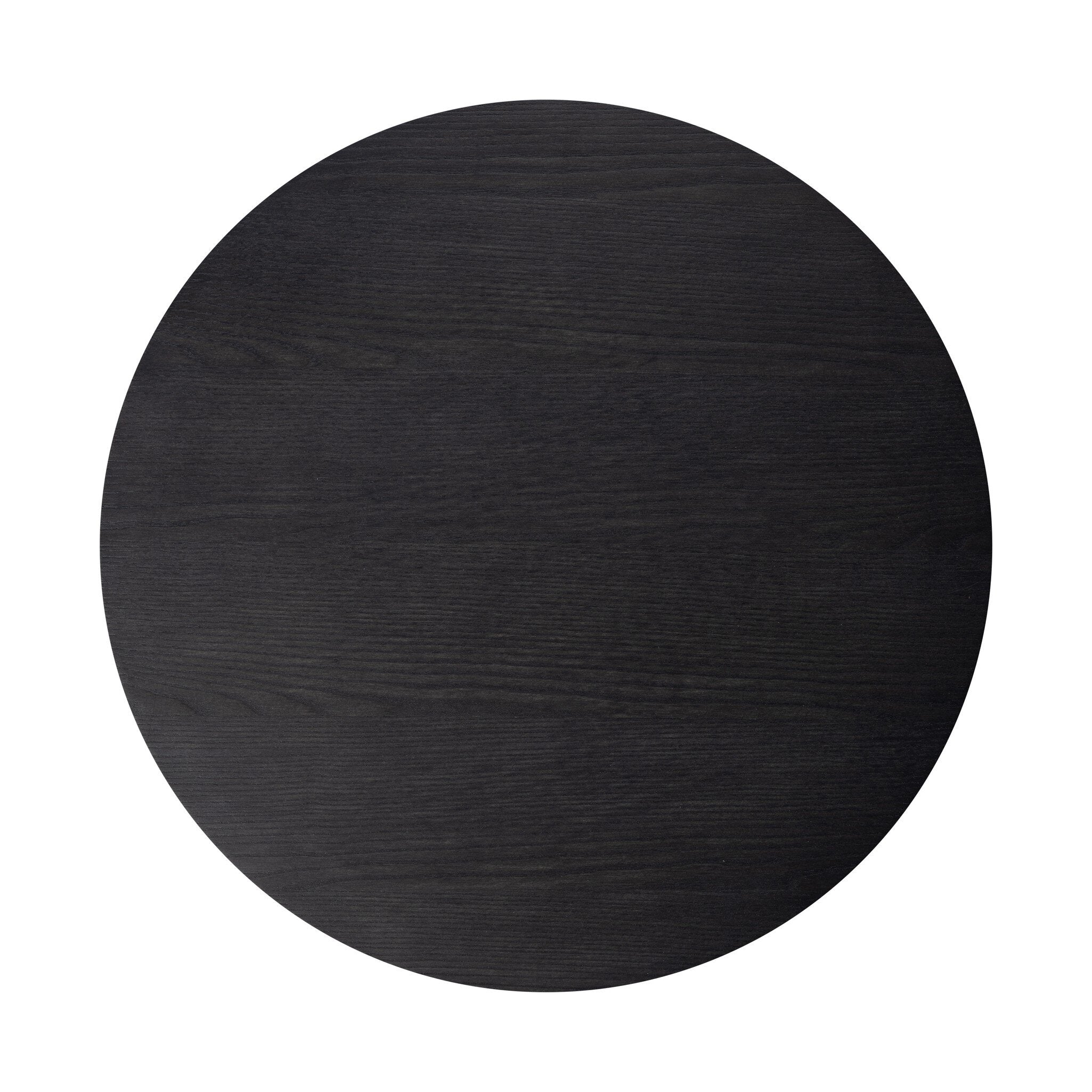 Merla Wood End Table-Tall - Black Wash Ash Veneer