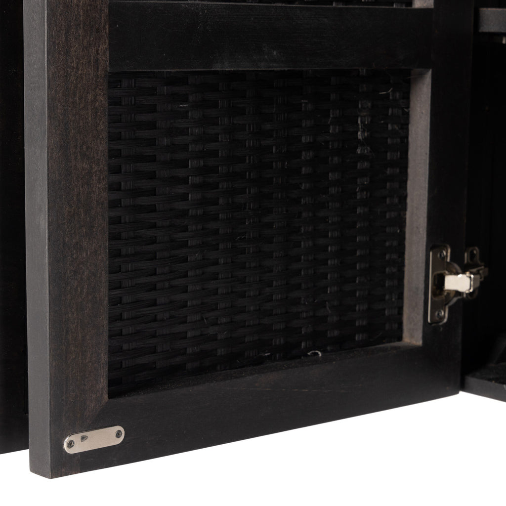 Veta Sideboard - Black Wash Mango