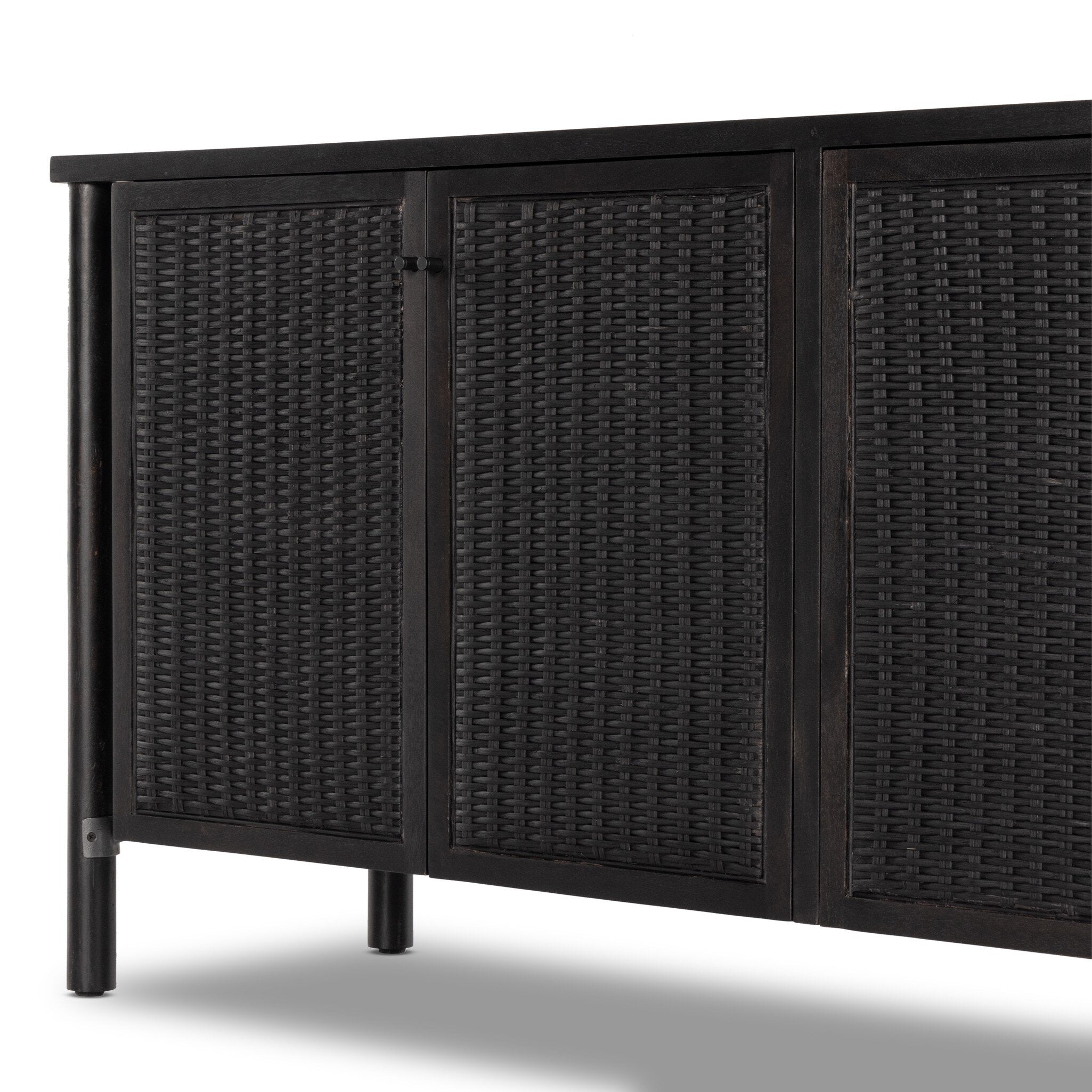 Veta Sideboard - Black Wash Mango