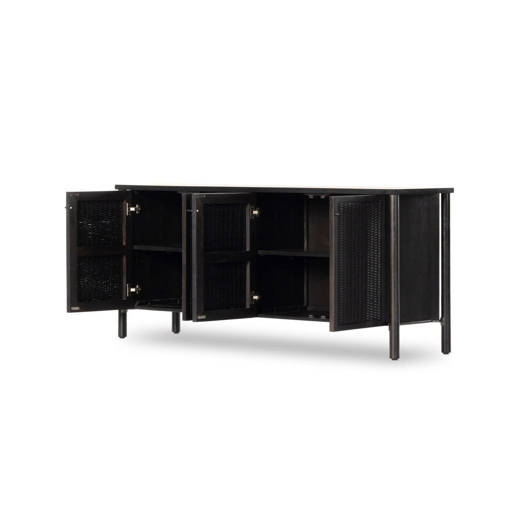 Veta Sideboard - Black Wash Mango