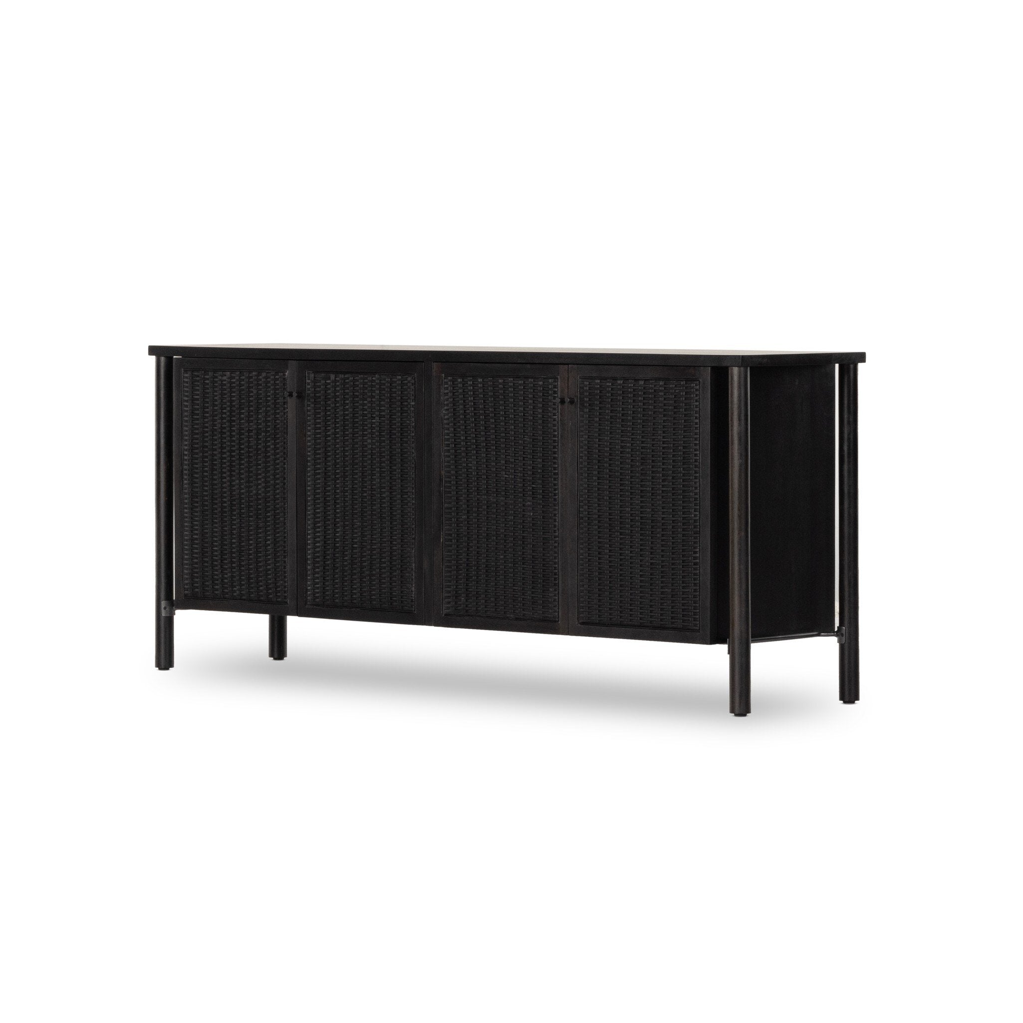 Veta Sideboard - Black Wash Mango