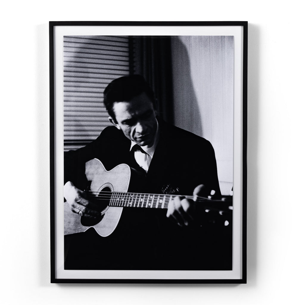 Johnny Cash by Getty Images - Black 2.5 Maple