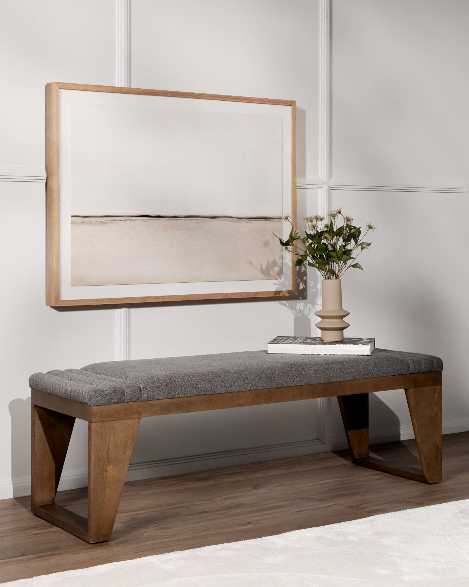 Breeze by Dan Hobday - Vertical Grain 2.5 White Oak | 40" x 30"