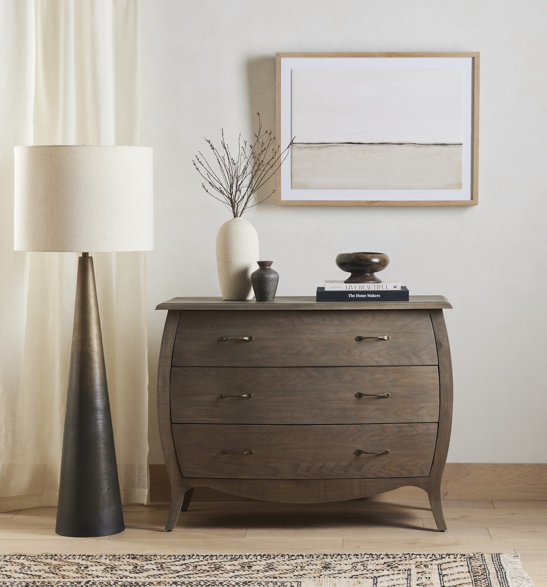 Breeze by Dan Hobday - Vertical Grain 2.5 White Oak | 32" x 24"