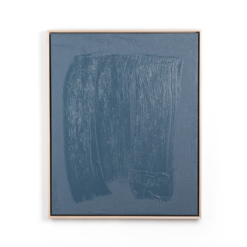 Free Form Lines II by The Holly Collective - Natural Maple Floater