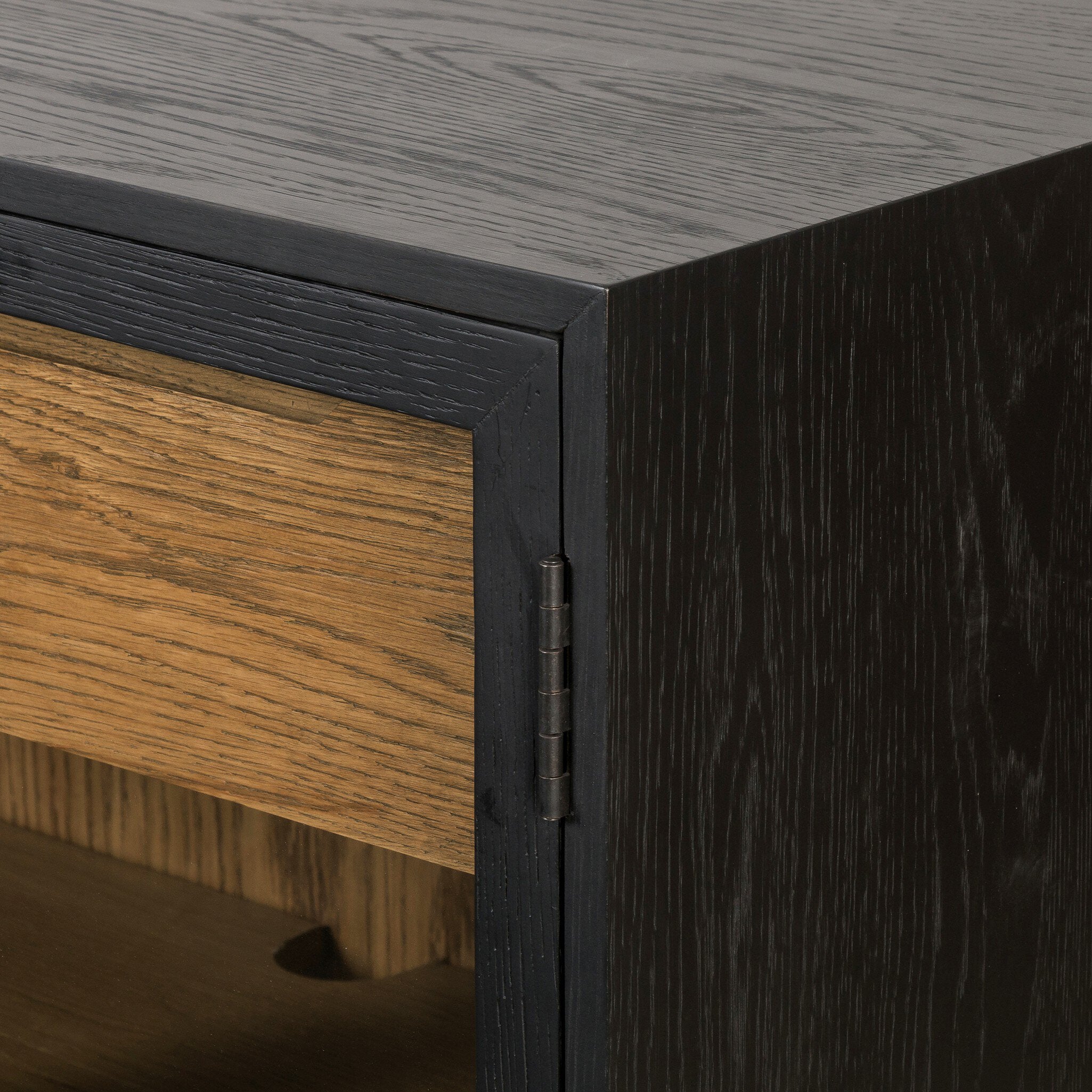 Millie Large Sideboard - Drifted Oak Solid